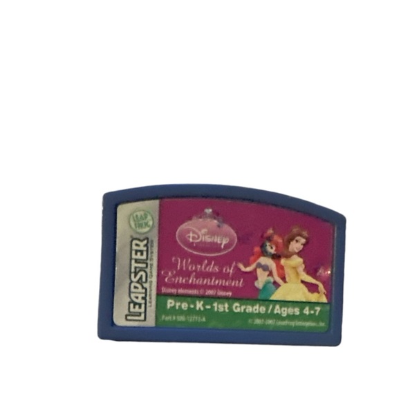 Leapster Pre K-1st Grade Disney Princesses, Ratatouille, ToyStory, WallE-4 games - Picture 6 of 6